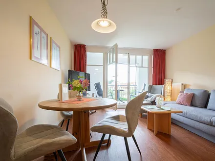 Der kombinierte Wohn- und Essbereich