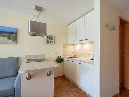 Die offene Küchenzeile