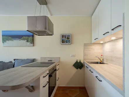 Die offene Küchenzeile