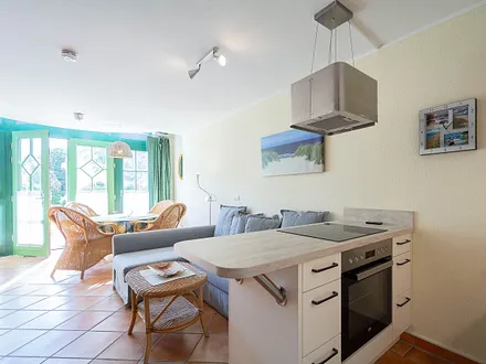 Die offene Küchenzeile