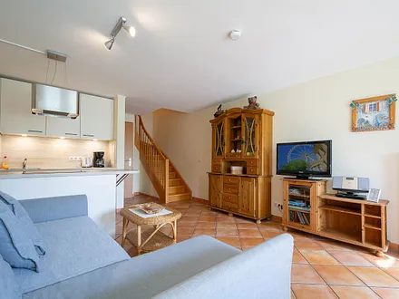 Der offene Wohnbereich