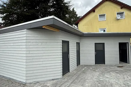 abschliessbarer Fahrradraum