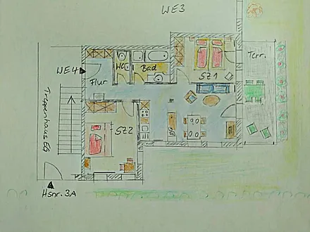 Grundriss FeWo SEEMÖWE 
