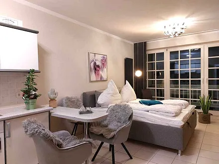 Blick in die Ferienwohnung.