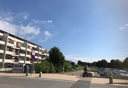 Hausansicht vom Deich