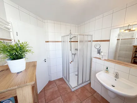 Tageslicht-Bad mit Dusche