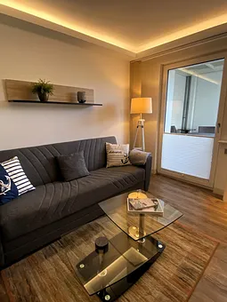 Wohnraum mit Schlafsofa