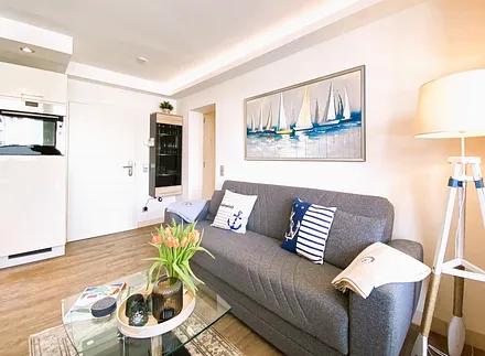 Wohnraum mit Schlafsofa