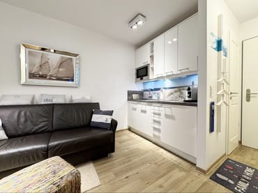 Küchenzeile im Wohnbereich