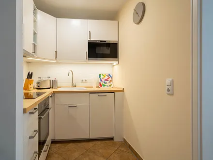 Die Pantry-Küche im Flurbereich