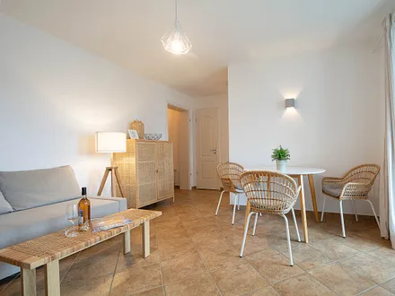 Der kombinierte Wohn- und Essbereich