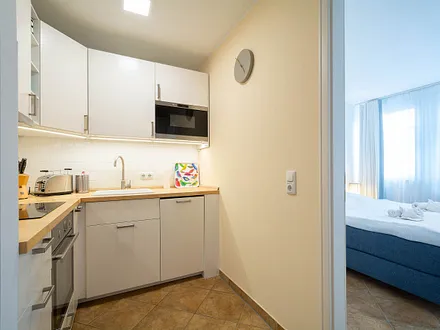 Die Pantry-Küche im Flurbereich