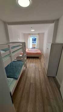 Schlafzimmer 2 mit 4 Schlafmöglichkeiten
