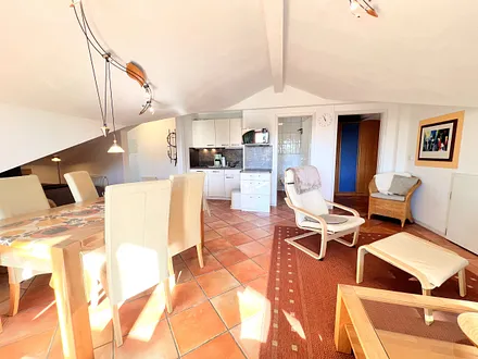 Wohnbereich/ Essbereich/ Küche