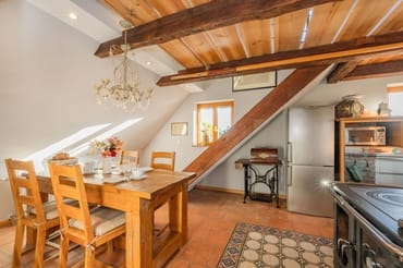 offener Wohn- & Küchenbereich