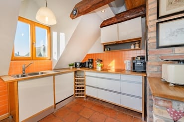 offener Wohn- & Küchenbereich