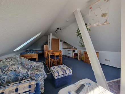 Dachschrägen tragen zur Gemütlichkeit bei