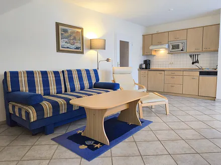 Wohnbereich mit Küche