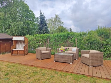 Sitzbereich/Terrasse im Garten