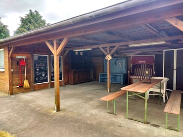 Sitzbereich/Terrasse im Garten