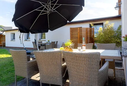 Sitzbereich/Terrasse im Garten