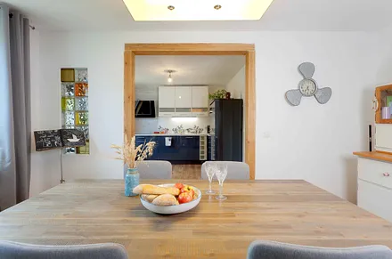 Esstisch im Esszimmer