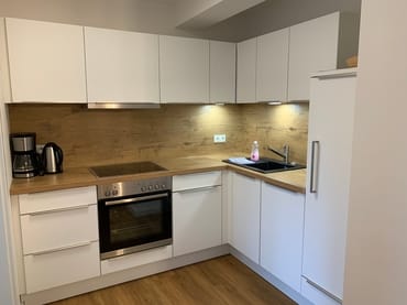 moderne Küchenzeile