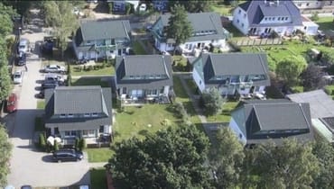 Inselwohnpark mit gepflegten Grünanlagen