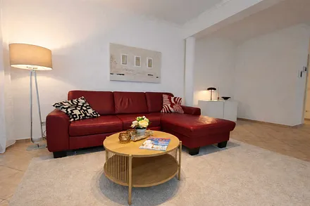 Schlafcouch im Wohnzimmer