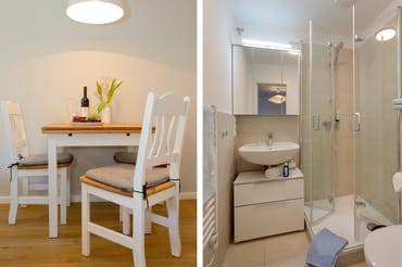 Essbereich / Badezimmer