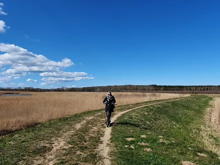 Rollern am Achterwasser