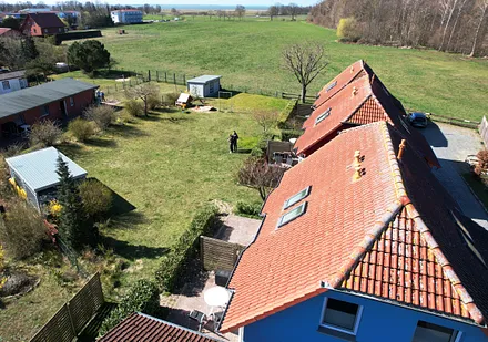 Lage direkt an der Wiese