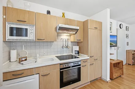 Küchenzeile im Wohnzimmer