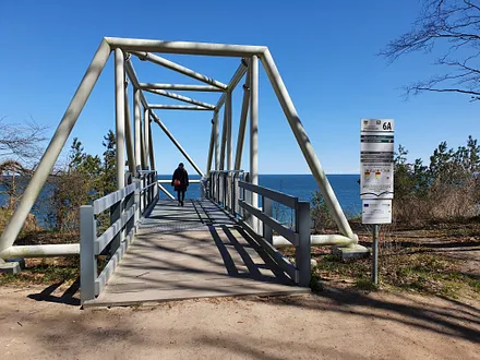 Strandabgang (Treppe+Lift)