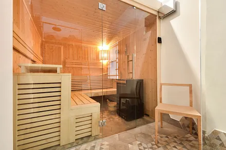 Sauna im Baltischen Haus