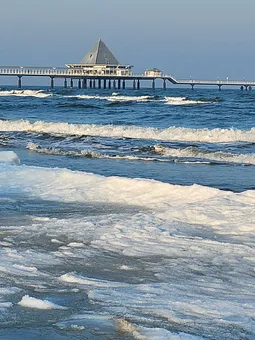Seebrücke Heringsdorf im Januar 2026