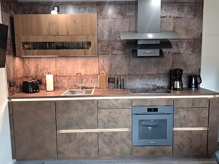 moderne Küchenzeile