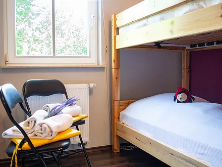 Blick ins zweite Schlafzimmer