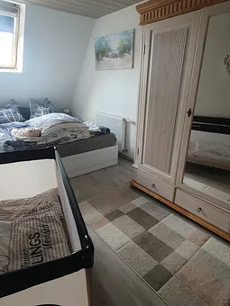 Schlafzimmer mit Baby 