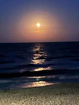 Auch  romantisch kann es hier sein.