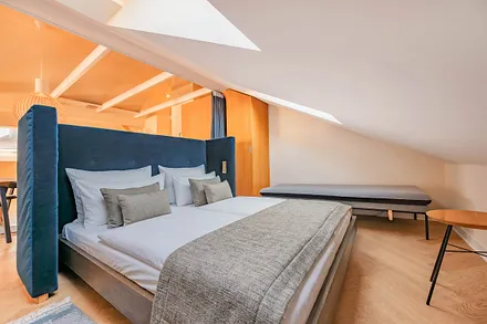 kombinierter Wohn-/ Schlafbereich