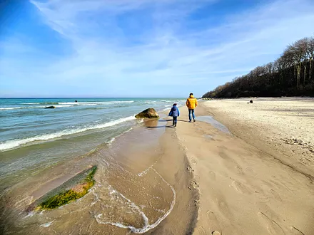 auch in der Nebensaison sind die Strände atemberaubend schön 