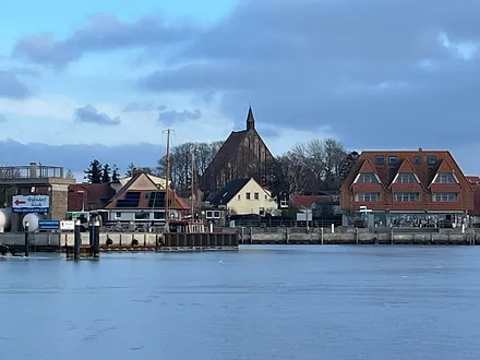 Wiek Ansicht von der Hafeneinfahrt