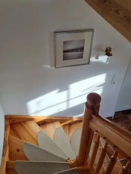 Treppe zum Erdgeschoss