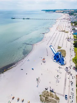 Strandpanorama Grömitz