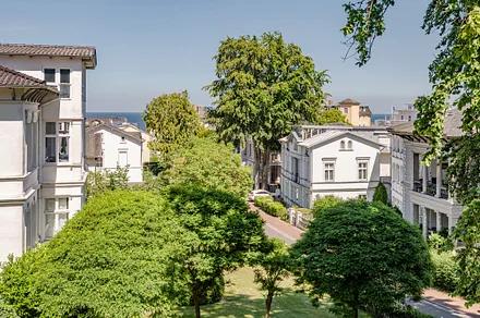 Villa Sabinium mit Blick in Richtung Ostsee 
