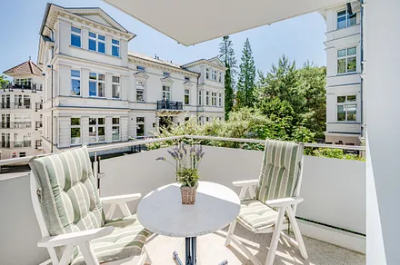 Balkon vom Wohnbereich 