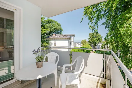 Balkon vom Schlafzimmer