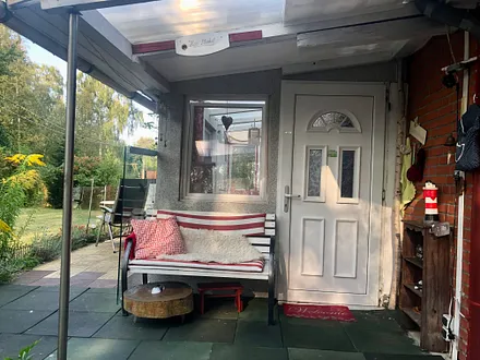 Eingang über den Wintergarten