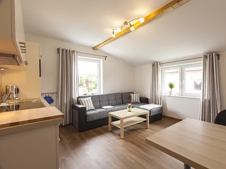 Wohn-/Ess-/Küchenbereich